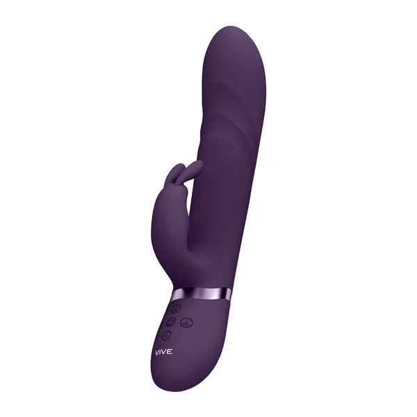 VIVE Nari - Purple - Purple 24.1 cm USB Rechargeable Rabbit Vibrator — image 4 of 9