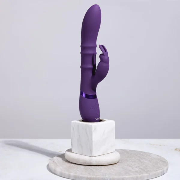 VIVE Sora - Purple - Purple 24.2 cm USB Rechargeable Rabbit Vibrator — image 3 of 9