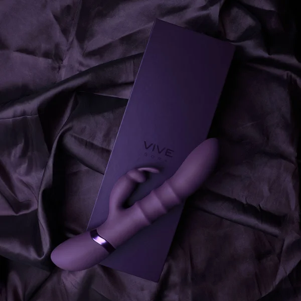 VIVE Sora - Purple - Purple 24.2 cm USB Rechargeable Rabbit Vibrator — image 2 of 9