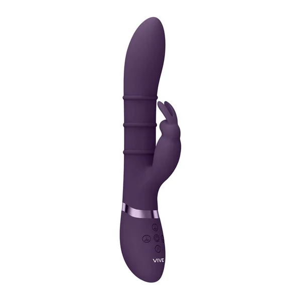 VIVE Sora - Purple - Purple 24.2 cm USB Rechargeable Rabbit Vibrator — image 4 of 9