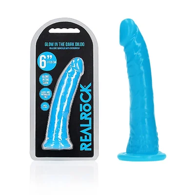 realrock 155 cm slim glow in the dark neon blue glow in dark blue 155 cm 6 dong