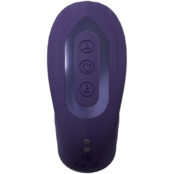 VIVE Yuna - Purple - Purple USB Rechargeable Flapping Vibrator with Air Pulsation — image 6 of 7