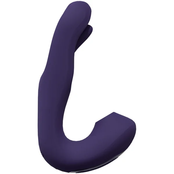 VIVE Yuna - Purple - Purple USB Rechargeable Flapping Vibrator with Air Pulsation — image 4 of 7