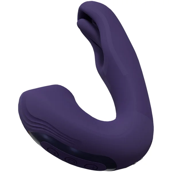 VIVE Yuna - Purple - Purple USB Rechargeable Flapping Vibrator with Air Pulsation — image 5 of 7