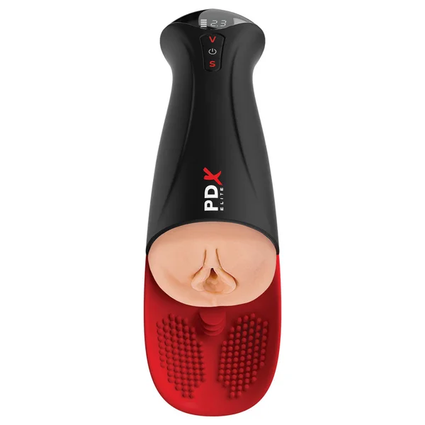 PDX Elite Fap-O-Matic Pro XL - Light - Flesh USB Rechargeable Auto Stroker — image 2 of 7