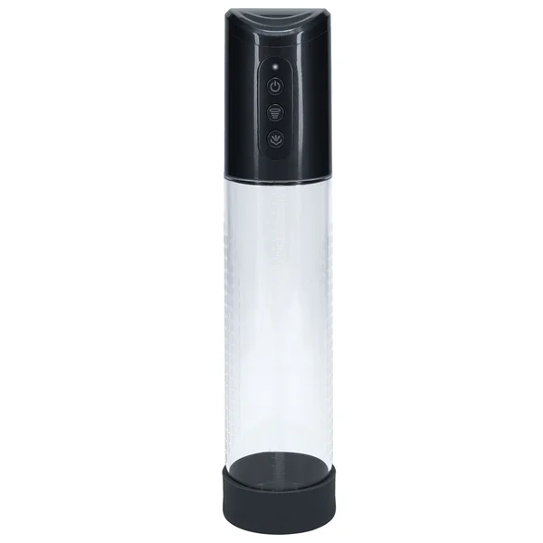 PUMPED Hyperpump Automatic Pump - Gunmetal - Gunmetal Grey USB Rechargeable Auto Penis Pump — image 2 of 4
