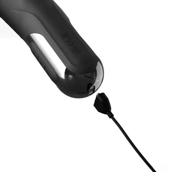 FFS Sonix Silicone Thruster - Black 22 cm USB Rechargeable Thrusting Vibrator with Flicking Clit Stim — image 7 of 8