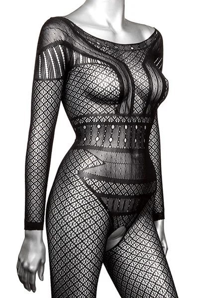 Calexotics Scandal Full Length Lace Crotchless Bodystocking — image 2 of 4