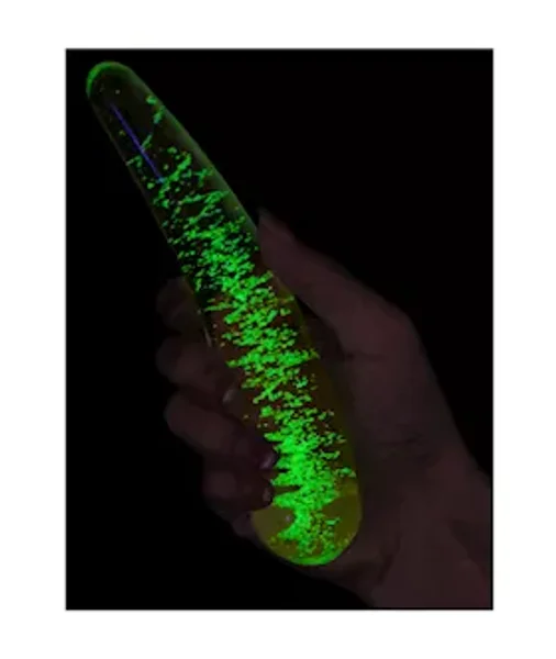 Lucent Glow In The Dark Icicle Glass Wand — image 4 of 5
