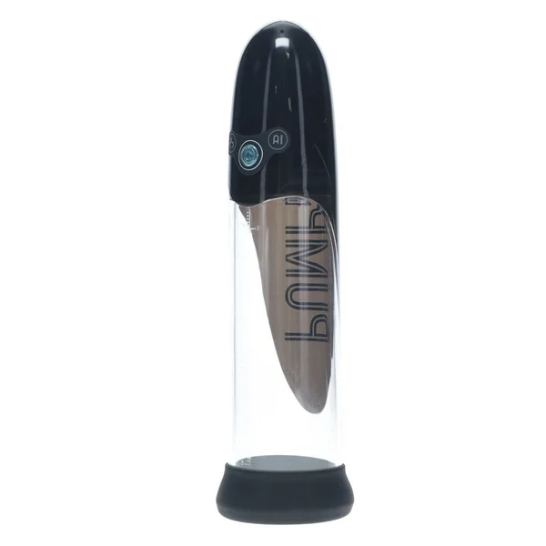 PUMPED Aqua-Pro Auto Pump - Black - Black/Clear USB Rechargeable AI-Enabled Submersible Auto Penis Pump — image 3 of 6