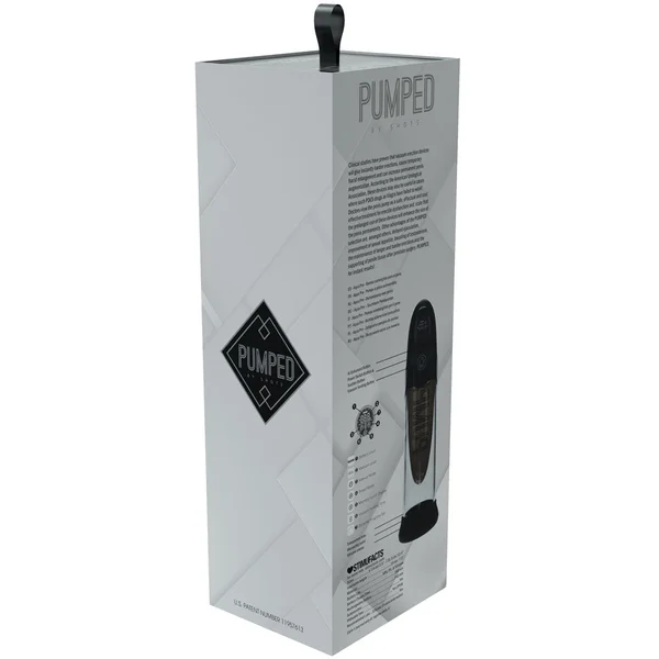 PUMPED Aqua-Pro Auto Pump - Black - Black/Clear USB Rechargeable AI-Enabled Submersible Auto Penis Pump — image 6 of 6