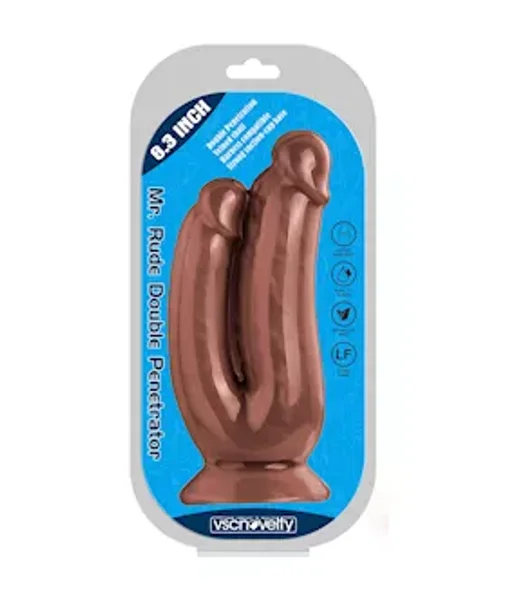 Mr Rude Veiny Double Penetrator Dildo — image 4 of 13