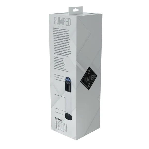 PUMPED Automatic Waterproof Pump - Black - Black/Clear USB Rechargeable Automatic Penis Pump — image 5 of 5