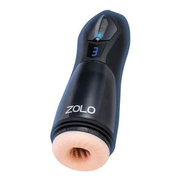 Zolo Lift Off - Flesh USB Rechargeable Vibrating and Thrusting Auto Stroker — image 2 of 4