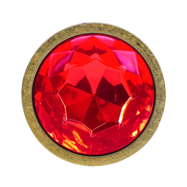 OUCH! Milan Collection - Metal Anal Plug Set - Gold - Gold Butt Plugs with Gem Bases - Set of 3 Sizes — image 5 of 7