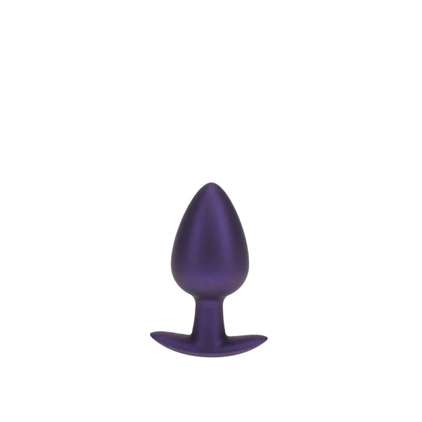 OUCH! Anal Plug - Large - Metallic Purple - Metallic Purple 8.9 cm Large Butt Plug — image 2 of 4