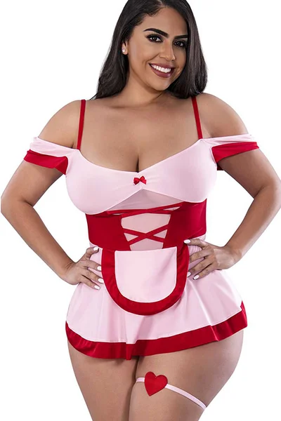 Magic Silk Cupid Cutie 4 Piece Costume — image 3 of 6