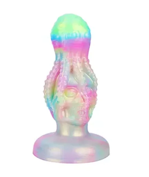 Octopus Skull Glow In The Dark Fantasy Dildo — image 6 of 10