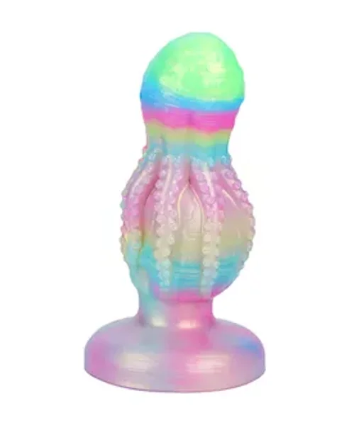 Octopus Skull Glow In The Dark Fantasy Dildo — image 7 of 10