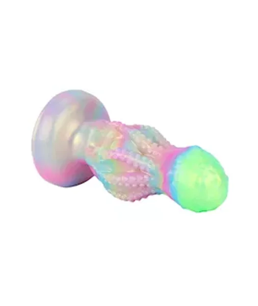 Octopus Skull Glow In The Dark Fantasy Dildo — image 3 of 10
