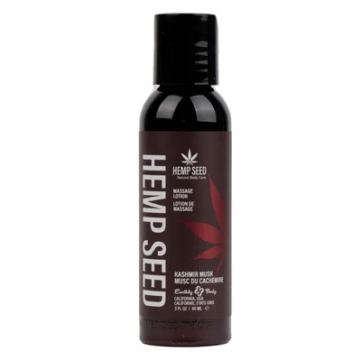 hemp seed massage lotion kashmir musk brandy jasmine cedarwood musk scented 59 ml bottle