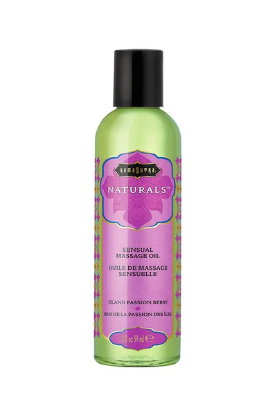 Kama Sutra Naturals Island Passion Berry Massage Oil | 59ml / 2oz — image 2 of 3