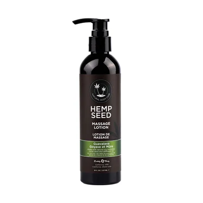hemp seed massage lotion guavalava guava blackberry scented 237 ml bottle
