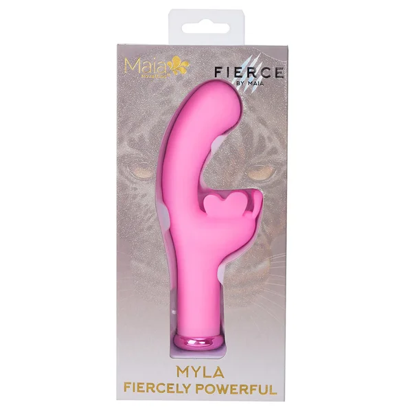 Maia MYLA - Pink - Pink 15.9 cm USB Rechargeable Butterfly Vibrator — image 5 of 5