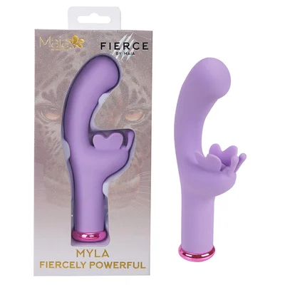 maia myla lavender lavender 159 cm usb rechargeable butterfly vibrator