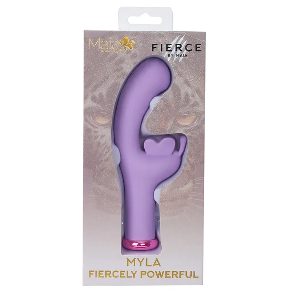 Maia MYLA - Lavender - Lavender 15.9 cm USB Rechargeable Butterfly Vibrator — image 5 of 5