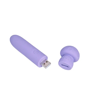 maia happi purple 111 cm usb rechargeable bullet