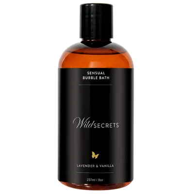 wild secrets lavender vanilla scented sensual bubble bath 237ml 8oz