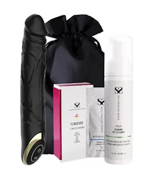 Amore Vibrating Dildo - Essentials Bundle — image 2 of 2