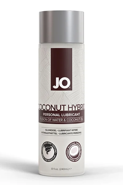 JO Coconut Hybrid Water Based Lubricant With Coconut Oil | 240ml (8oz) — image 4 of 4