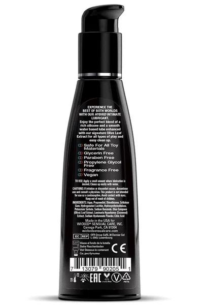 Wicked Hybrid Water Based & Silicone Lubricant (120ml) — image 8 of 8
