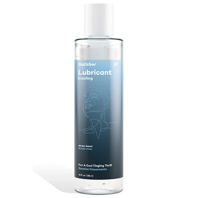 satisfyer cooling water based lubricant 295ml 10oz