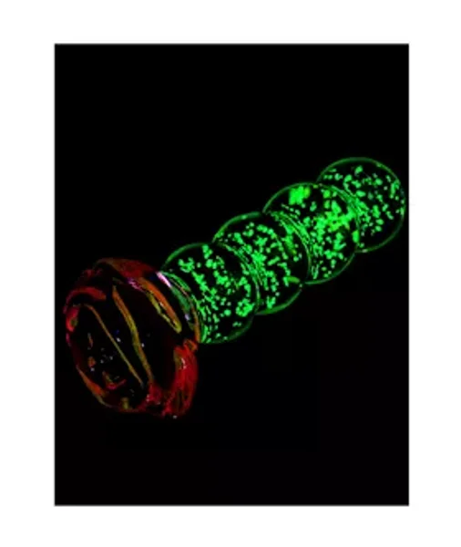 Lucent Glow In The Dark Beaded Rose Glass Massager — image 12 of 14