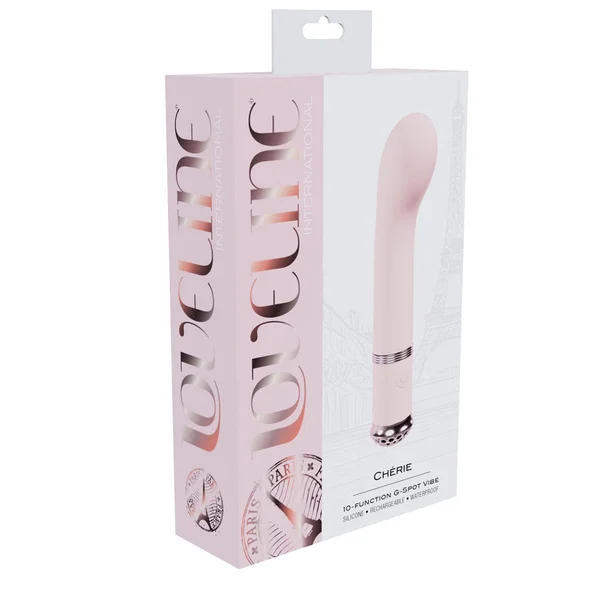 LOVELINE Cherie - Pink - Pink 14 cm USB Rechargeable Vibrator — image 4 of 4