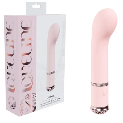 loveline cherie pink pink 14 cm usb rechargeable vibrator