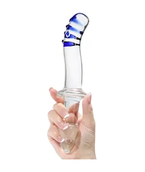 Lucent Spotted Glass Wand — image 6 of 10