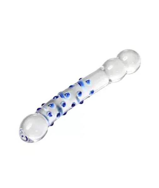 Lucent Spotted Glass Wand — image 3 of 10