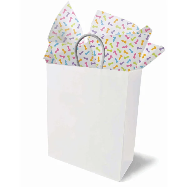 Super Fun Penis Tissue Paper Sheets - Novelty Decoration Sheets - 6 Pack — image 2 of 3