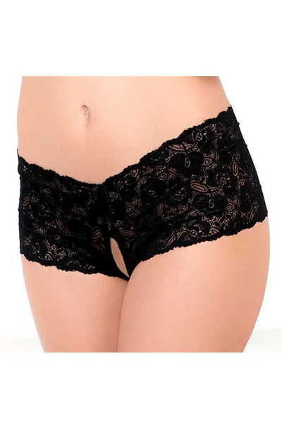 Escante Crotchless Lace Up Crotchless Shorts — image 7 of 12