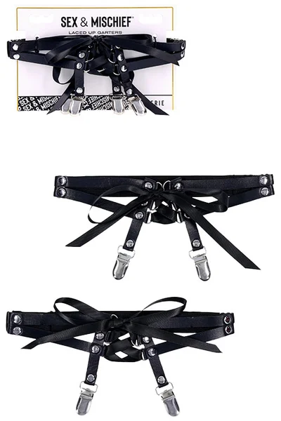 Sex & Mischief Laced Up Corset Garters — image 13 of 18