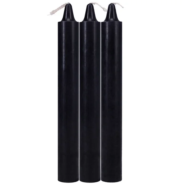 Japanese Drip Candles - Black - Black 3-Pack — image 2 of 3