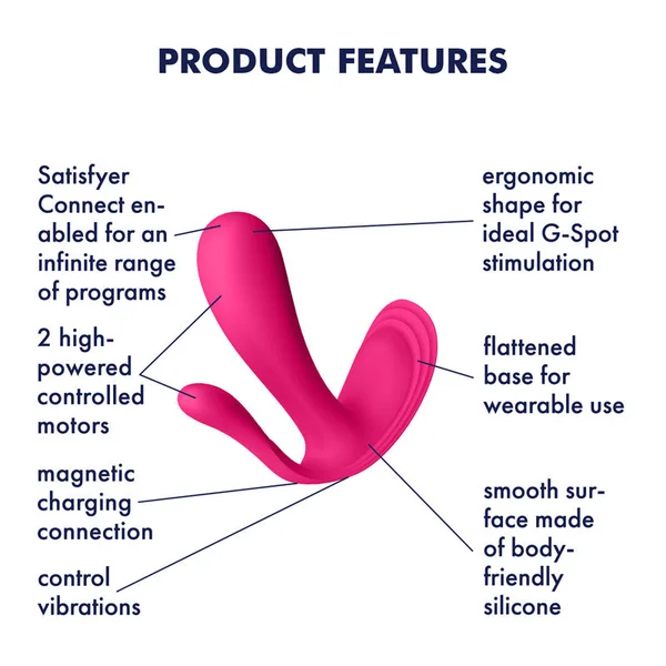 Satisfyer Top Secret Plus Connect App Pink — image 6 of 6
