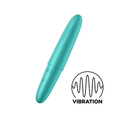 satisfyer ultra power bullet 6 vibrator turquoise