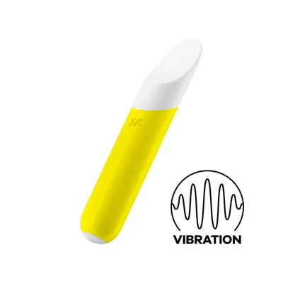 satisfyer ultra power bullet 7 powerful vibrator stimulation stimulator yellow