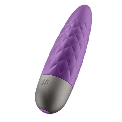 satisfyer ultra power bullet 5 purple usb rechargeable bullet