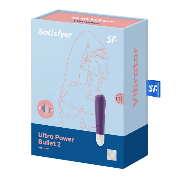 Satisfyer Ultra Power Bullet 2 Powerful Vibrator - Violet — image 4 of 4